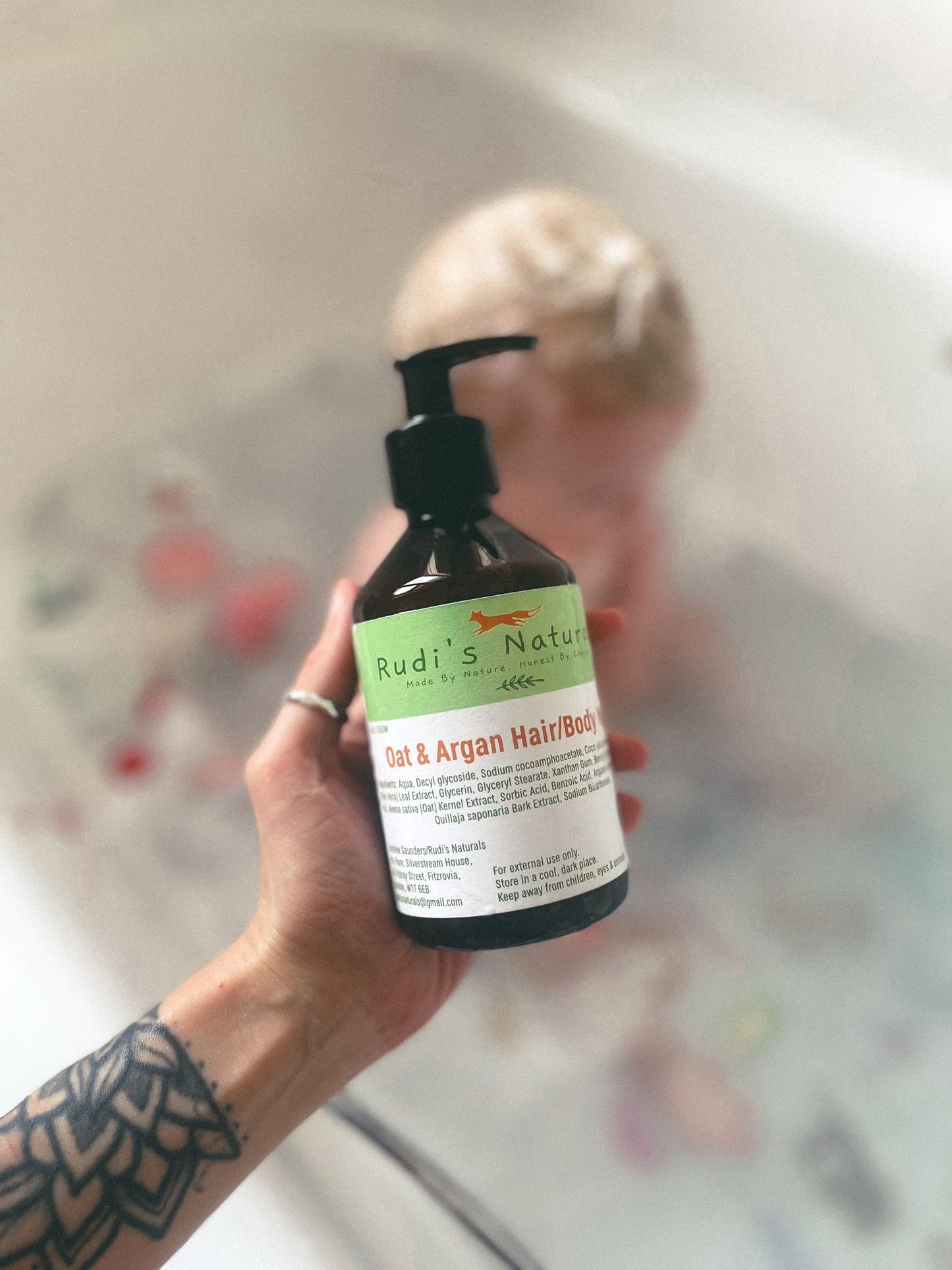 Oat & Argan Hair/Body Wash